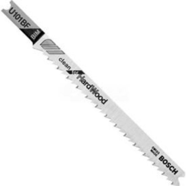 Bosch BOSCH® U101BF 4" 10 TPI Hardwood Cutting U-Shank Shank Jigsaw Blade (5 Pack) U101BF